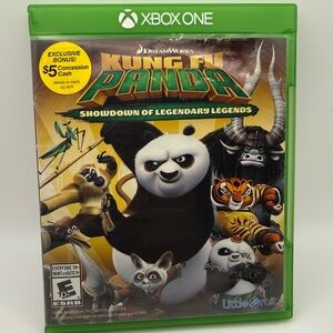 Kung Fu Panda Showdown Of Legendary Legends Xbox One Game Tested Works Great